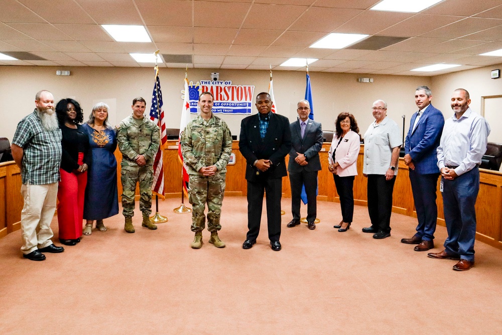 Fort Irwin strengthens ties, local economic growth