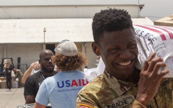 Haitian-born Black Hawk pilot supports JTF-Haiti earthquake relief efforts