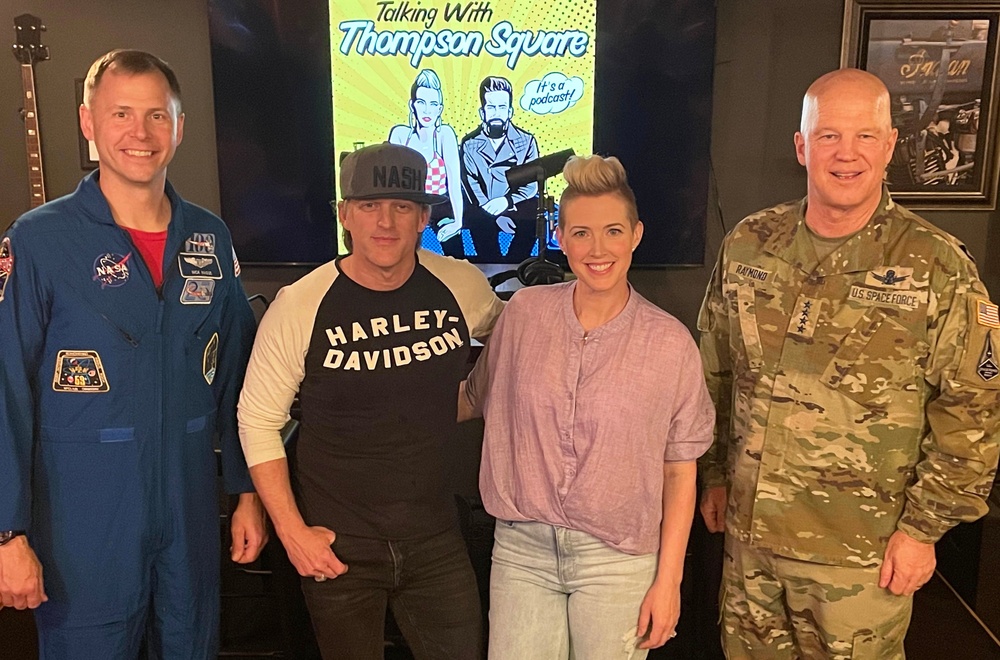 Space Force leadership go on Talking with Thompson Square podcast