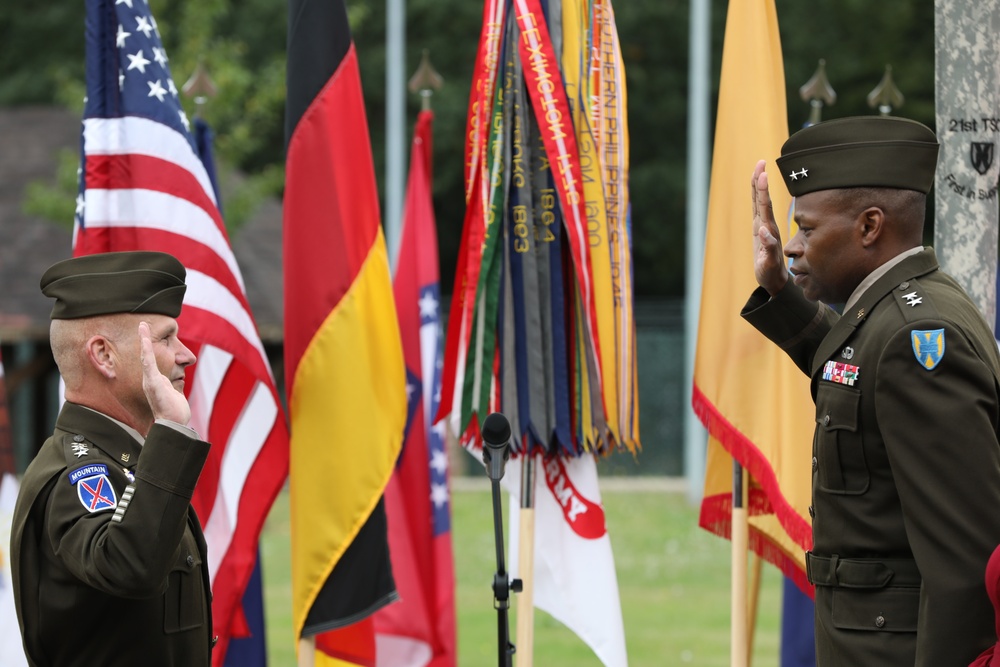21st Theater Sustainment Commanding General Earns Second Star