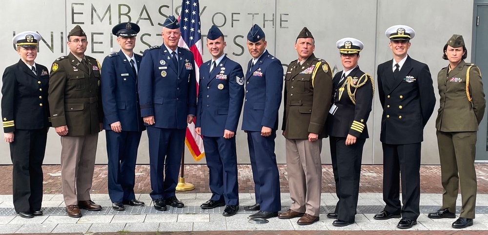 CSO visits Partners and Allies at the US Embassy in The Netherlands