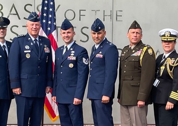 CSO visits Partners and Allies at the US Embassy in The Netherlands