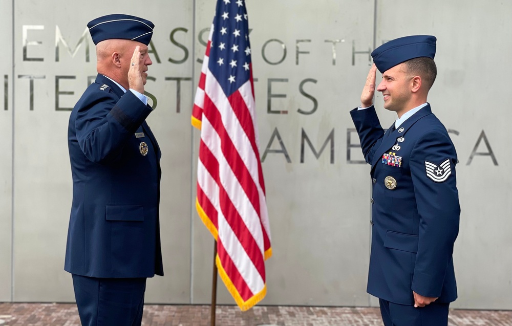 CSO visits Partners and Allies at the US Embassy in The Netherlands