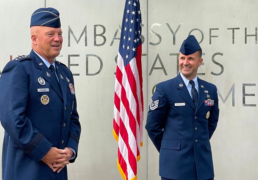 CSO visits Partners and Allies at the US Embassy in The Netherlands