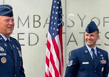 CSO visits Partners and Allies at the US Embassy in The Netherlands