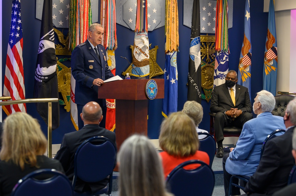 SD gives remarks at National POW/MIA Recognition Day Ceremony