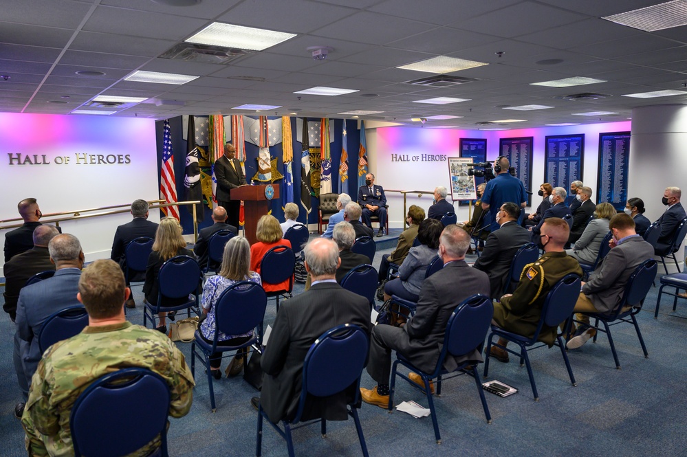 SD gives remarks at National POW/MIA Recognition Day Ceremony