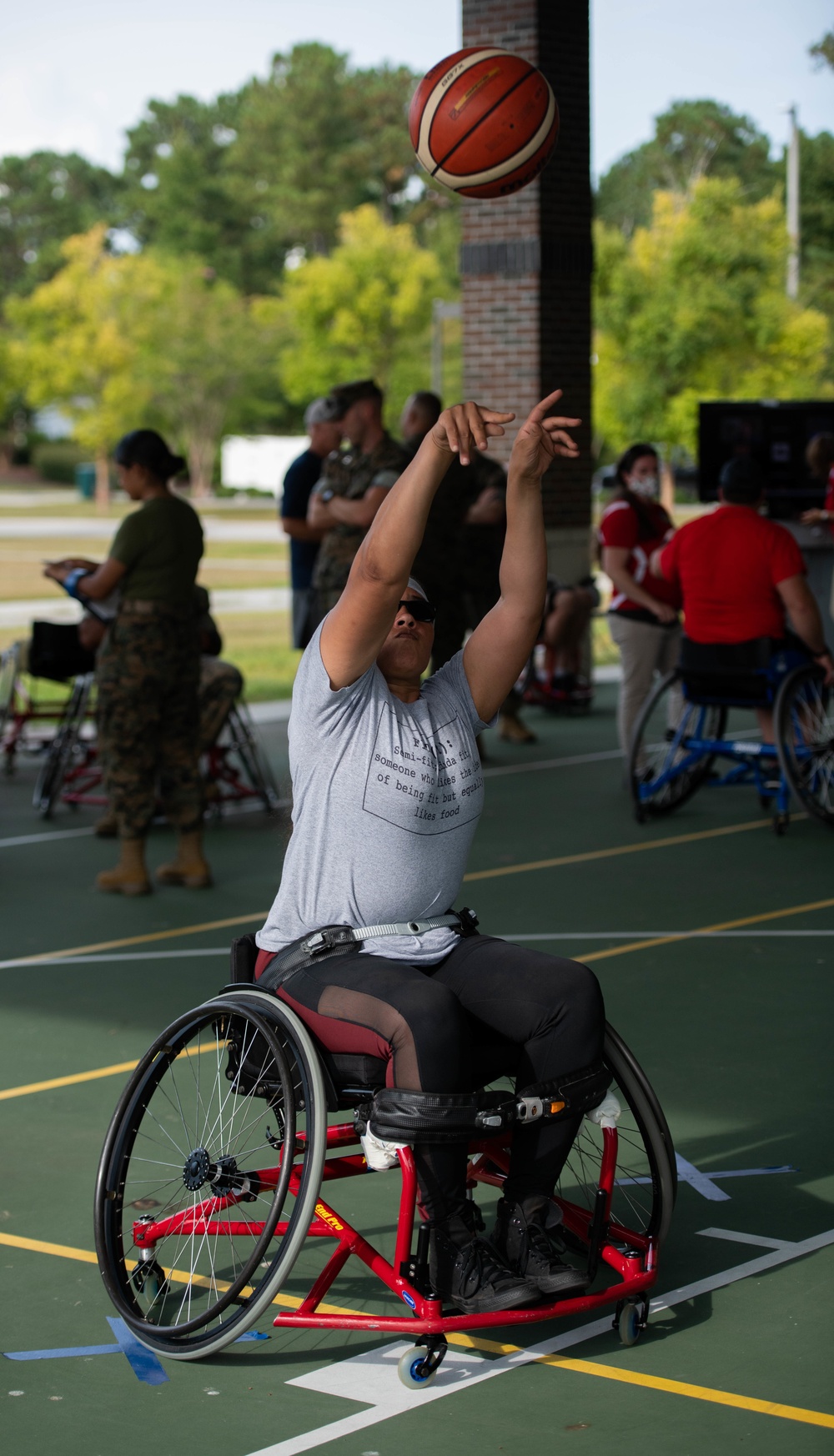 2021 Military Adaptive Sports Virtual Challenge Wheelchair Basketball
