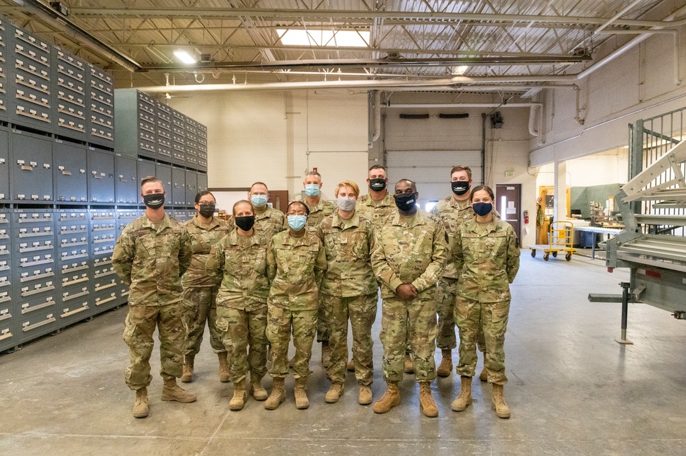 ANG Command Chief Visits the Idaho Air National Guard