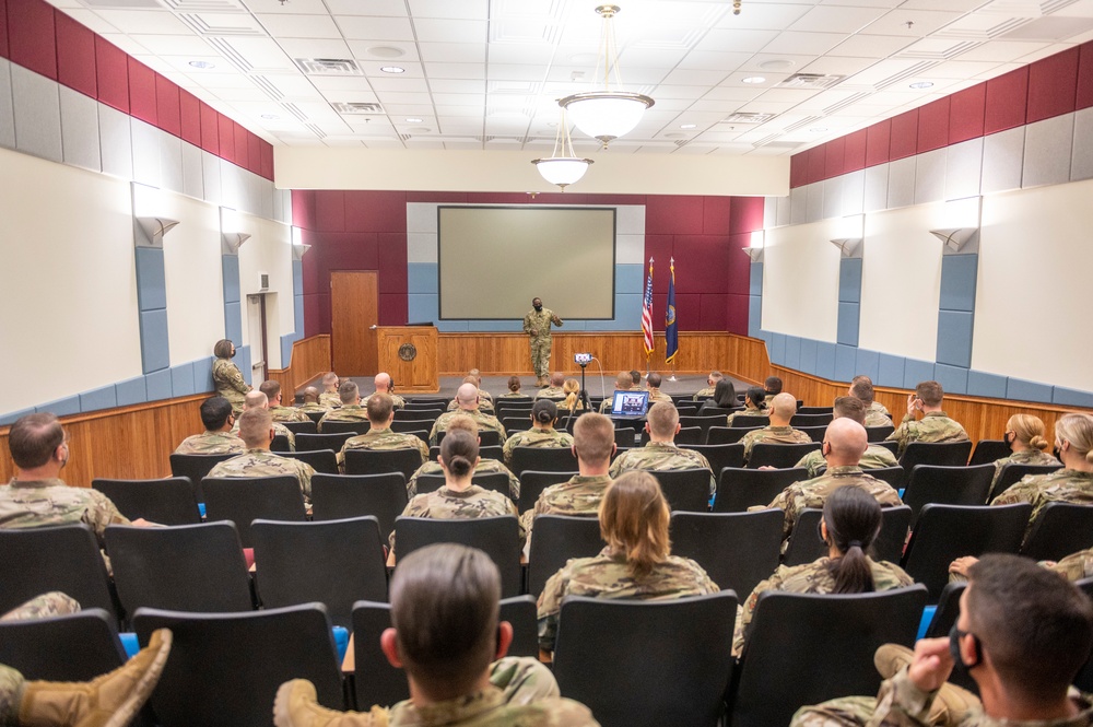 ANG Command Chief Visits the Idaho Air National Guard