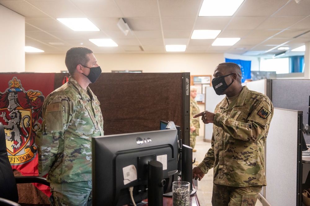 ANG Command Chief Visits the Idaho Air National Guard