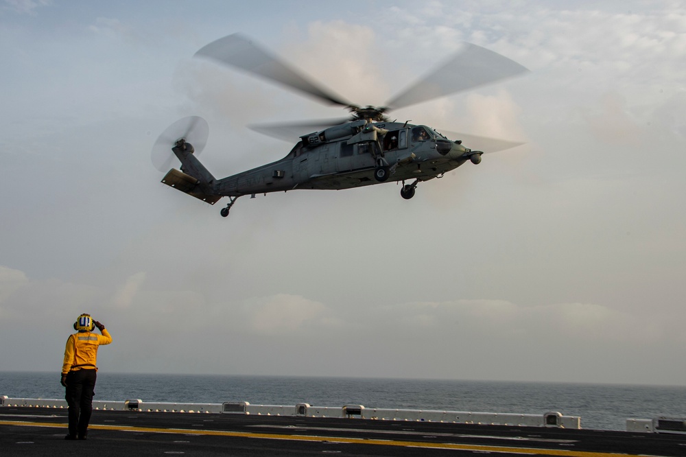 USS ESSEX Underway Operations