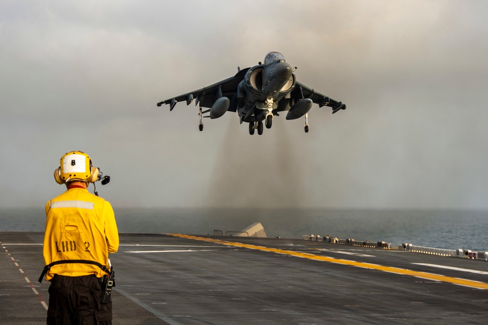 USS ESSEX Underway Operations