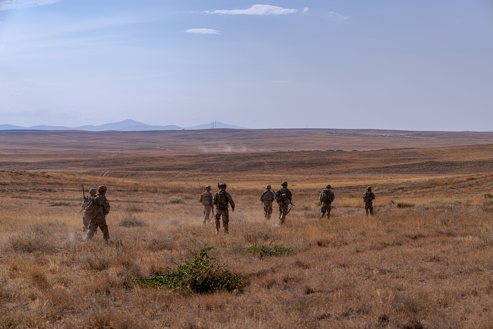 2-122th FAR forward observers training at Dynamic Front 21-2