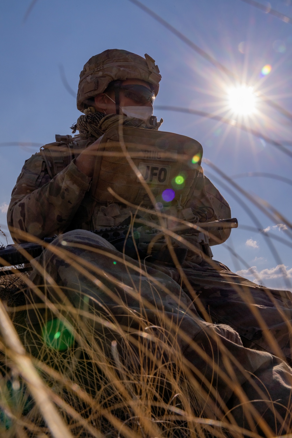 2-122th FAR forward observers training at Dynamic Front 21-2