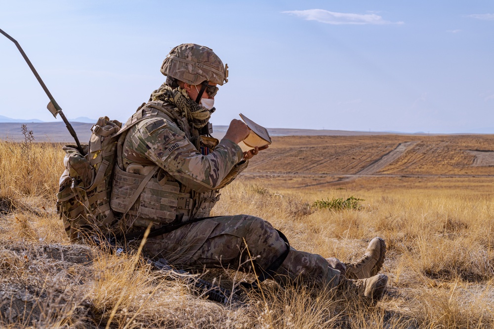 2-122th FAR forward observers training at Dynamic Front 21-2