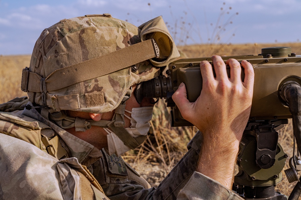 2-122th FAR forward observers training at Dynamic Front 21-2