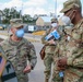 Maj. Gen. Milhorn tours 21st TSC Afghan evacuees site