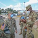 Maj. Gen. Milhorn tours 21st TSC Afghan evacuees site