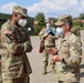 Maj. Gen. Milhorn tours 21st TSC Afghan evacuees site