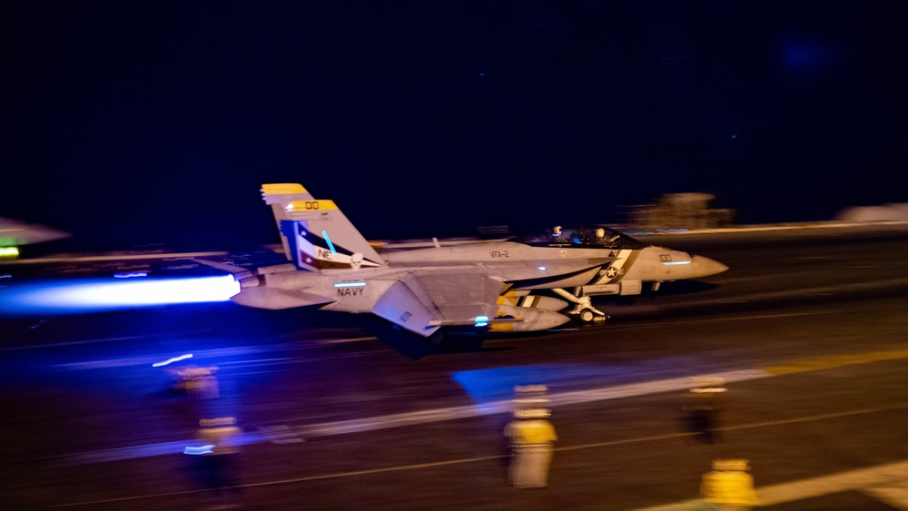 USS Carl Vinson (CVN 70) Conducts Flight Operations