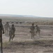 Dismounts move to trench during platoon live fire exercises