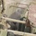 Dismount squad advances through a trench during platoon live fire exercises