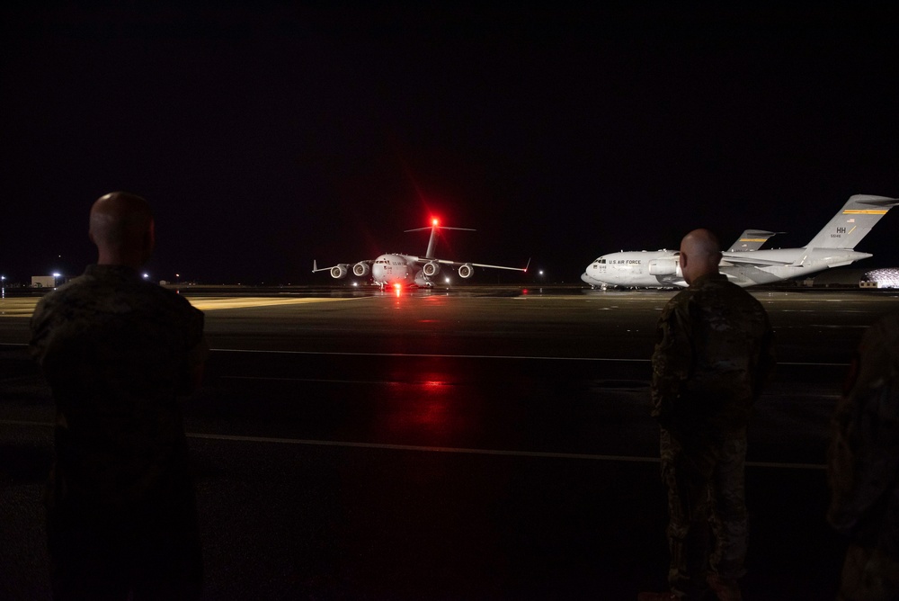 DPAA Holds Honorable Carry Ceremony