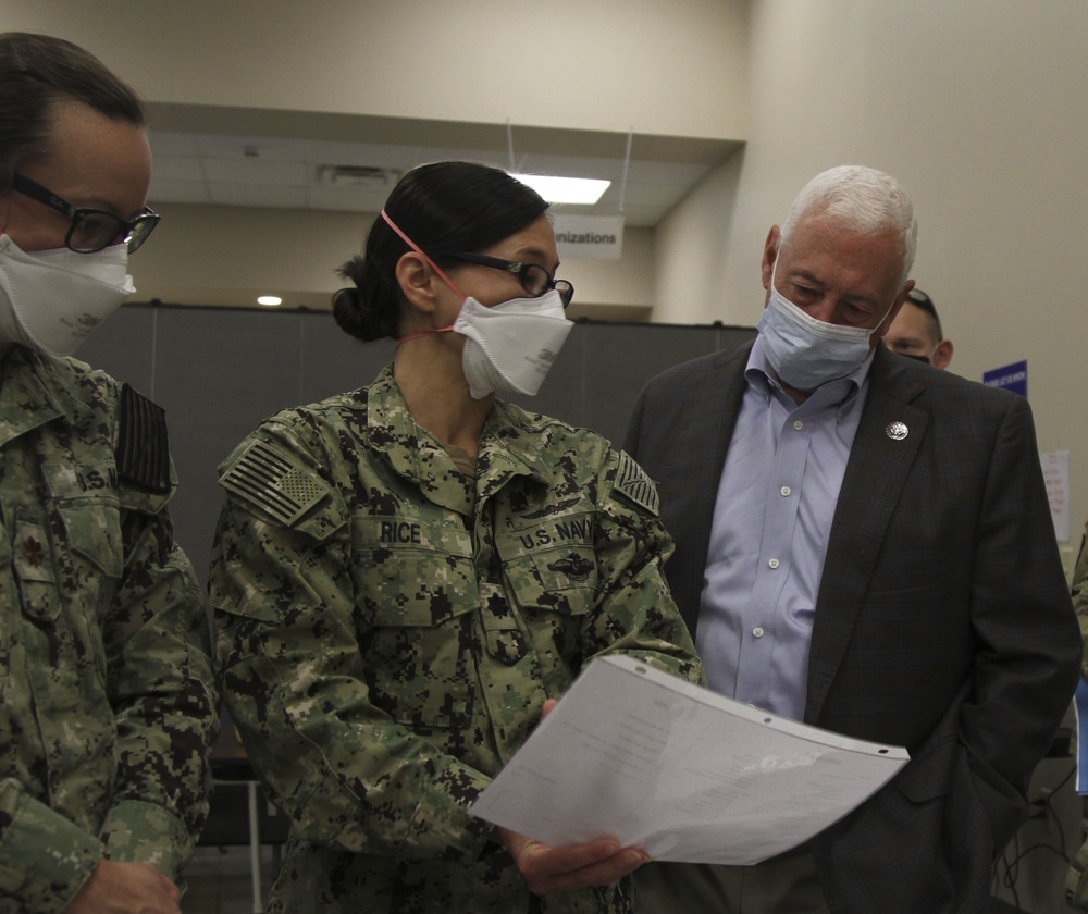 U.S. Representative visits Camp Atterbury in Indiana