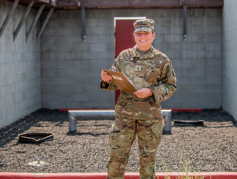 Boise State ROTC cadets take on the Leadership Reaction Course challenge