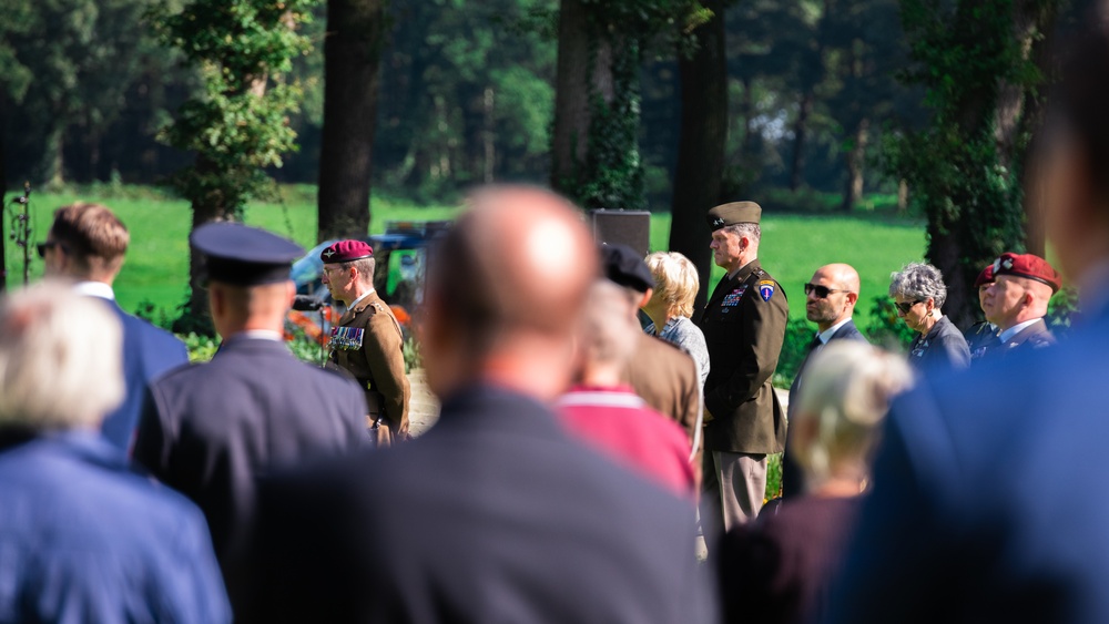 77th Anniversary of Operation Market Garden: Memorial Service at Arnhem Oosterbeek War Cemetery