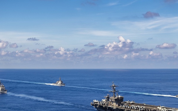 Japan Maritime Self-Defense Force, U.S. Carrier Strike Group 1 Complete Bilateral Exercise