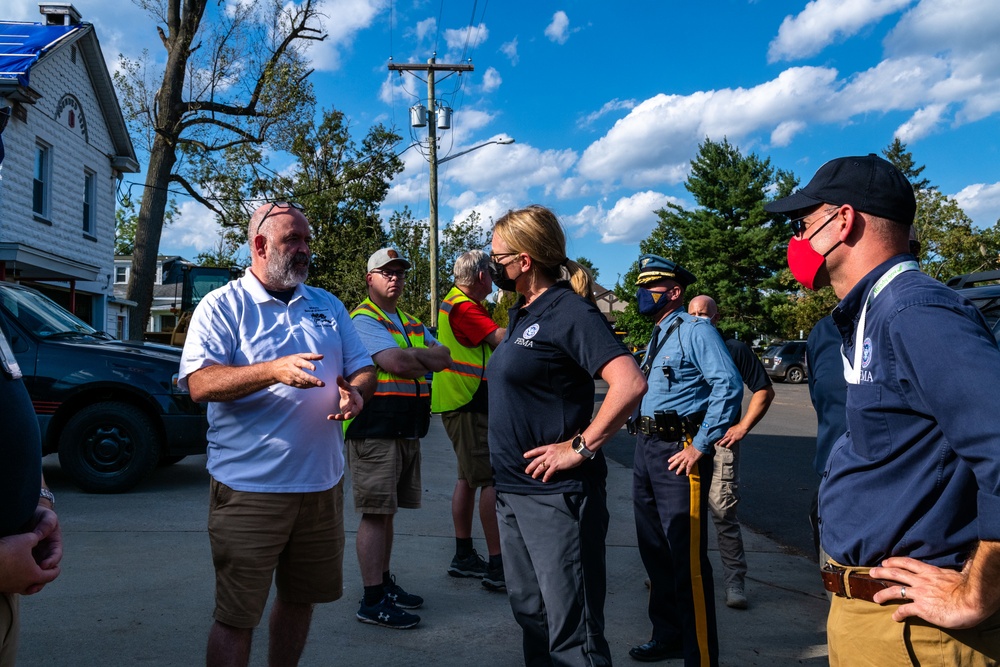 FEMA Meets with Residents After Tornado