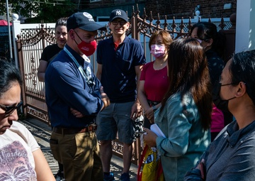 FEMA Administrator Meets with Residents After Ida Flooding