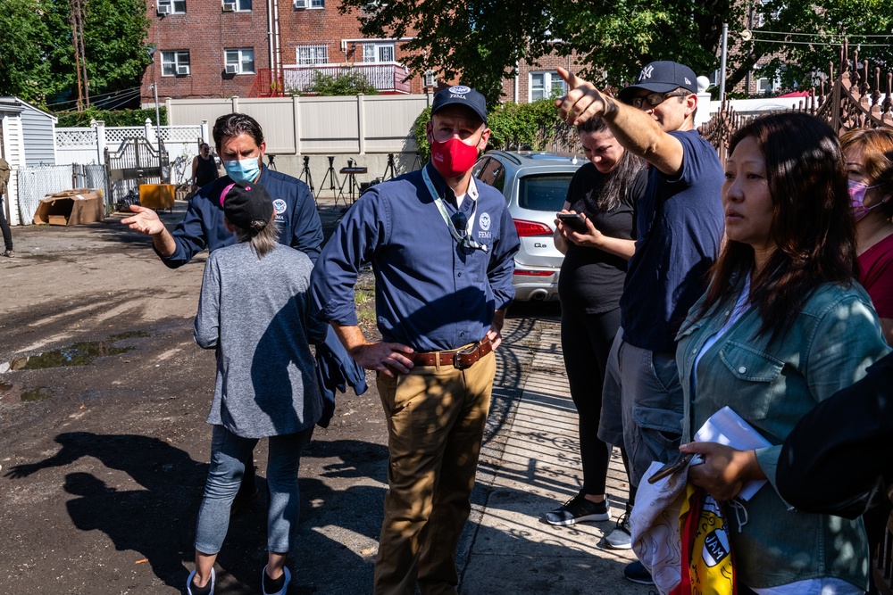 FEMA Meets with Residents After Ida Flooding