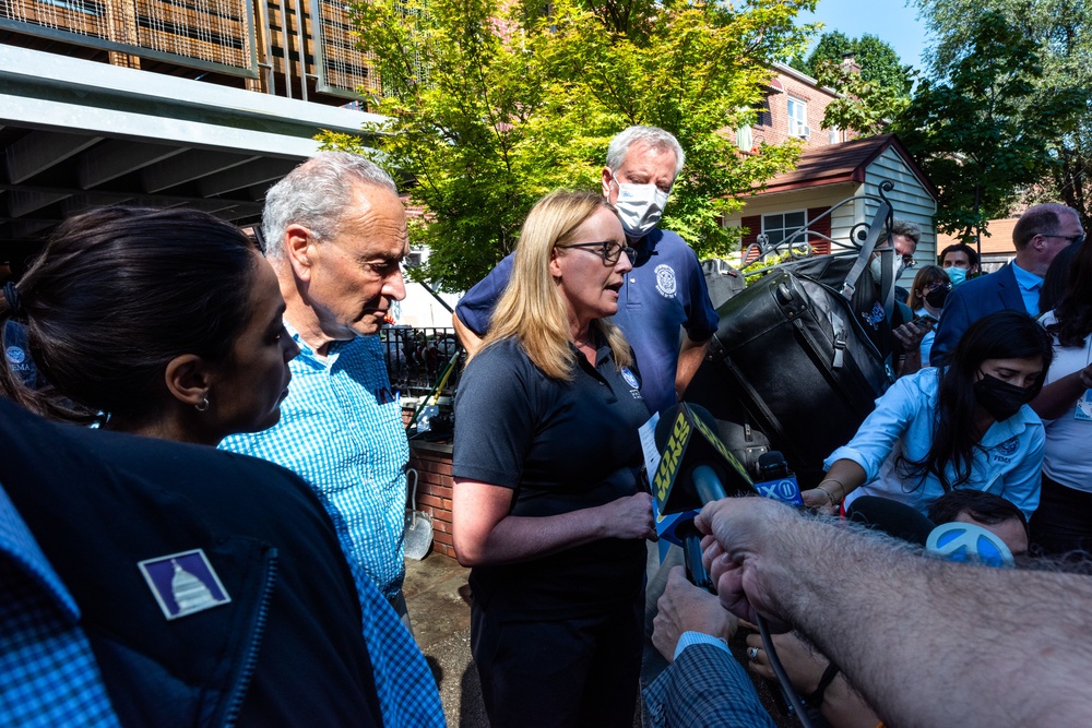 FEMA Administrator Meets with Residents After Flooding