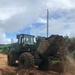 US Navy Seabees assigned to NMCB-5 Detail Tinian prepare for future projects