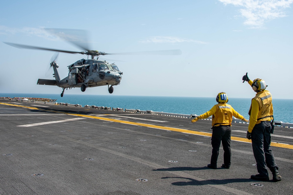 USS ESSEX Underway Operations