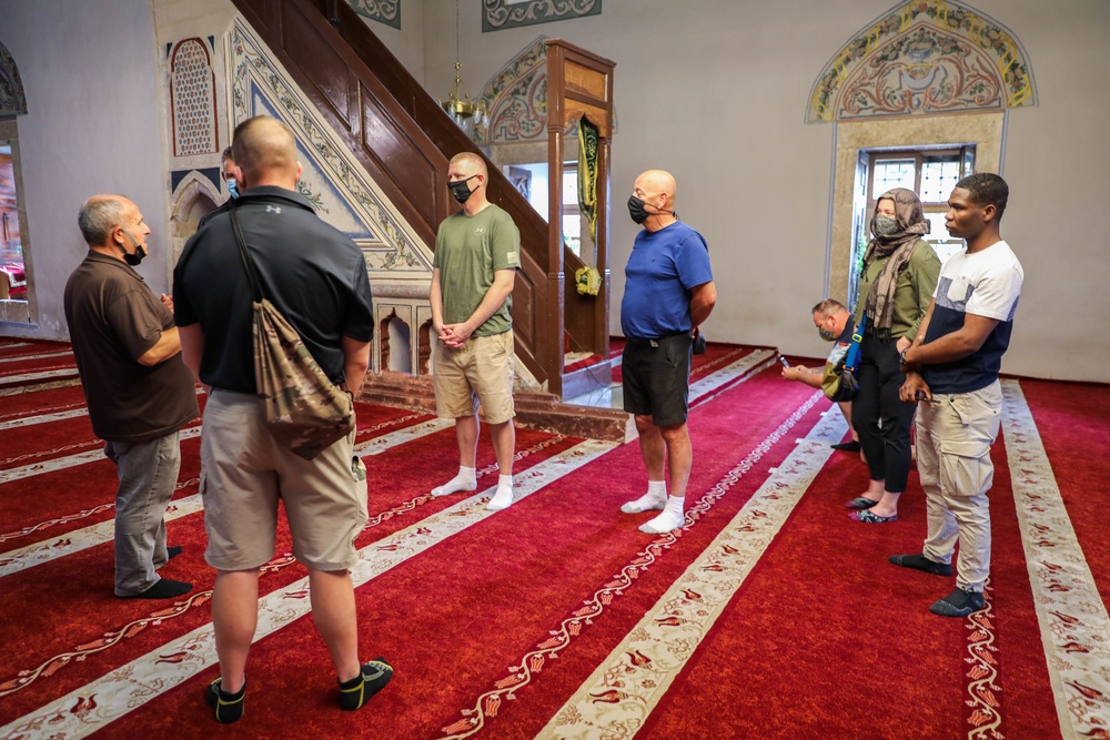 Soldiers with KFOR29 Visit Religious Locations in Prizren, Kosovo