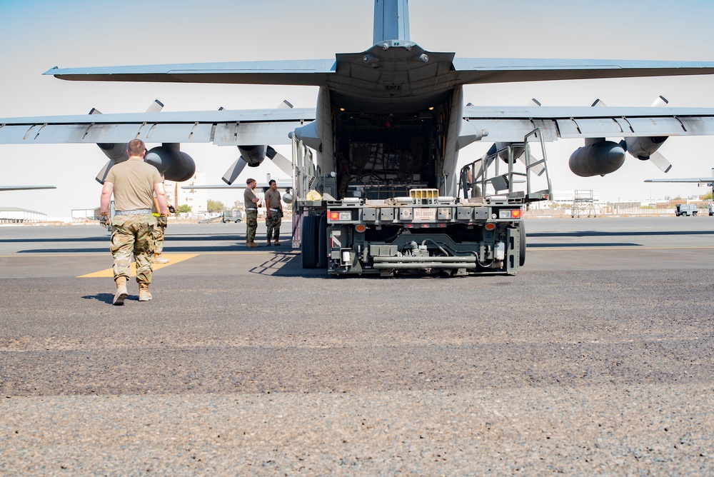 Joint Forces come together to provide life sustainment needs