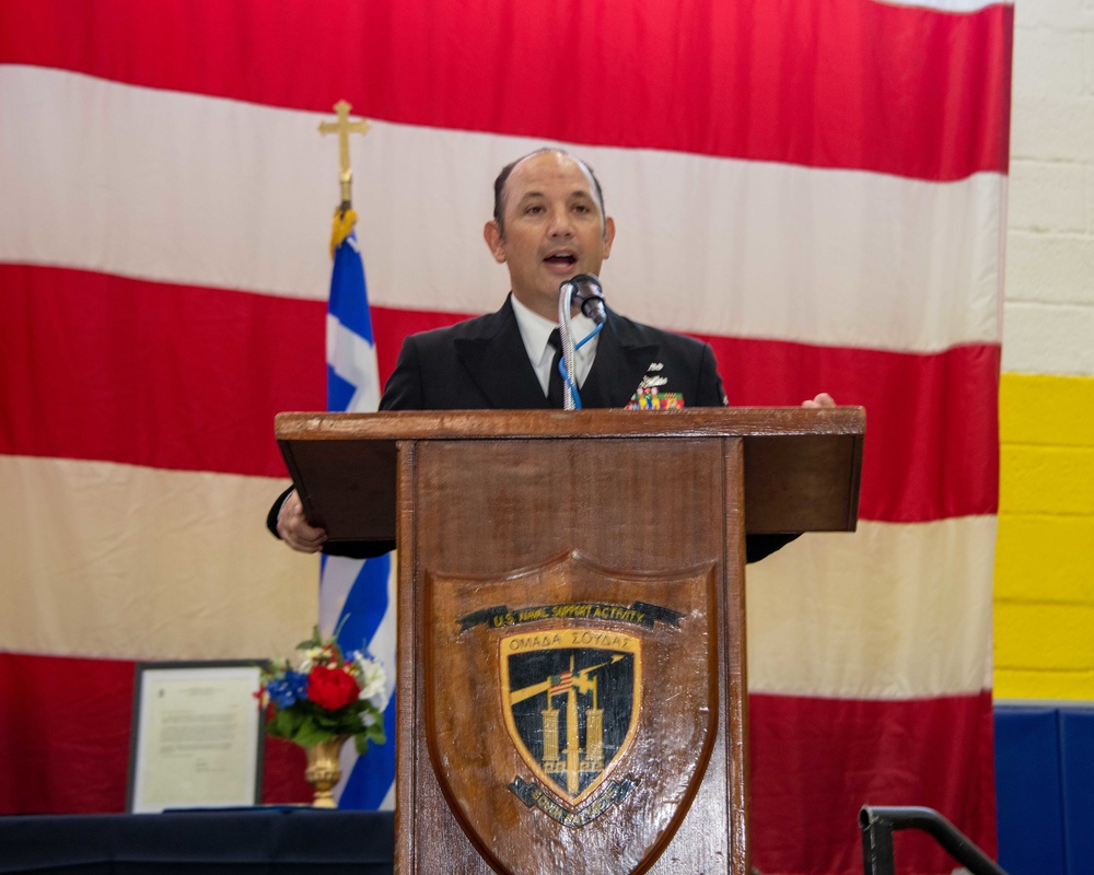 Command Master Chief Brian McDonough Retirement Ceremony