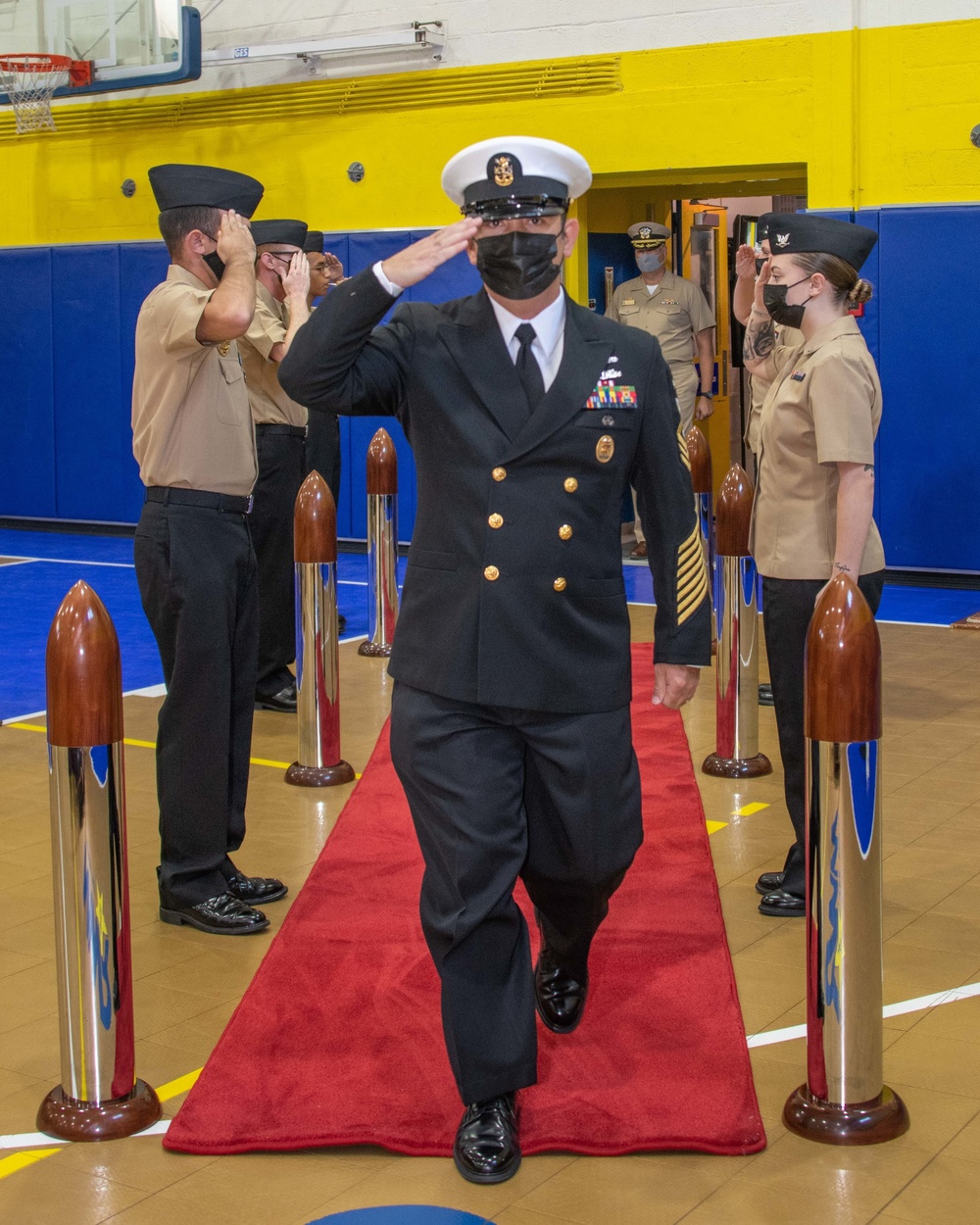 Command Master Chief Brian McDonough Retirement Ceremony