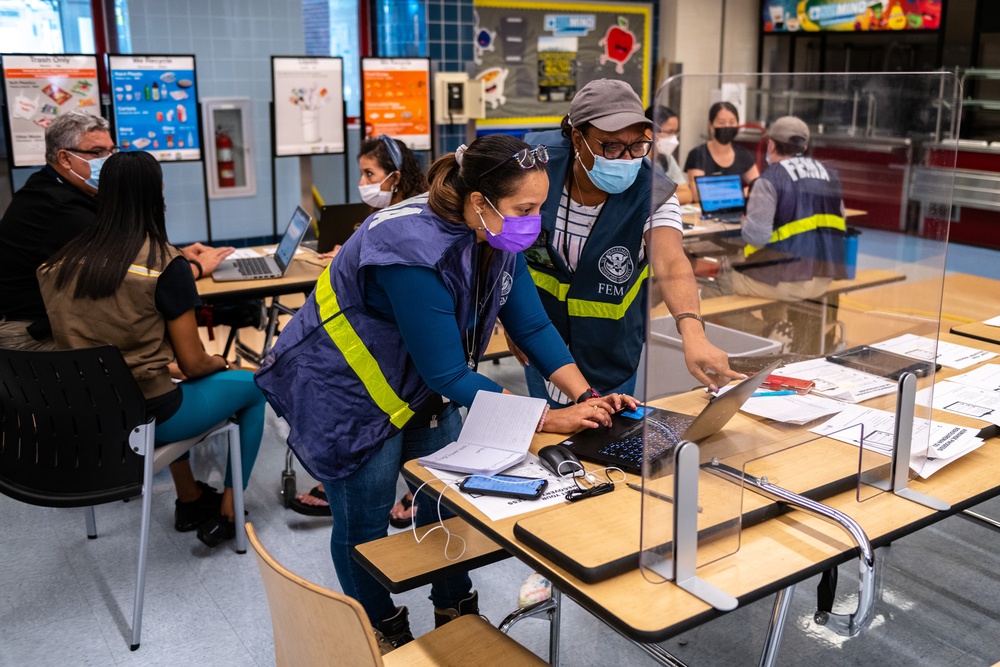 FEMA Helps Residents After Flooding from Ida