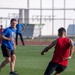 Evacuees from Afghanistan Play Soccer With NAVSTA Rota Personnel
