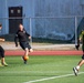 Evacuees from Afghanistan Play Soccer With NAVSTA Rota Personnel