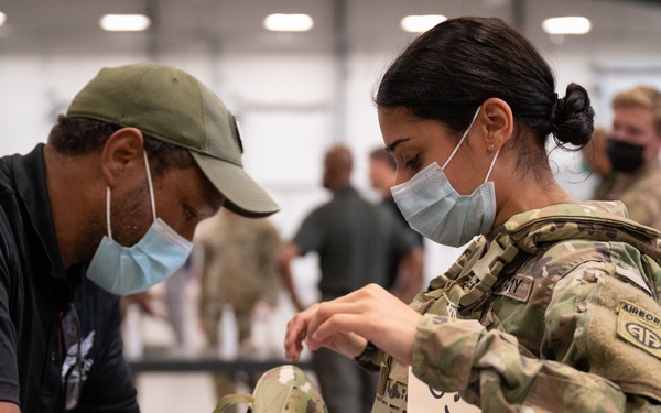 Soldier Gets Fit for MSV During Fielding