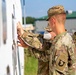 U.S. Army Soldiers host a town hall for an Afghan community on Fort Pickett