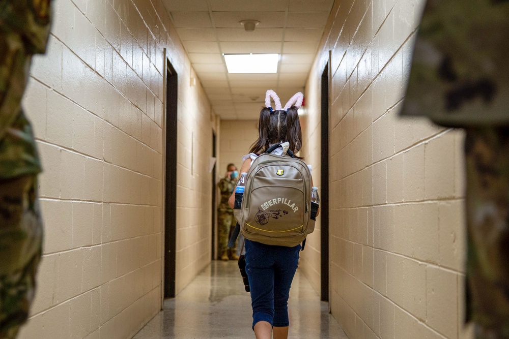 Airmen Assist in Afghan Guest Departure