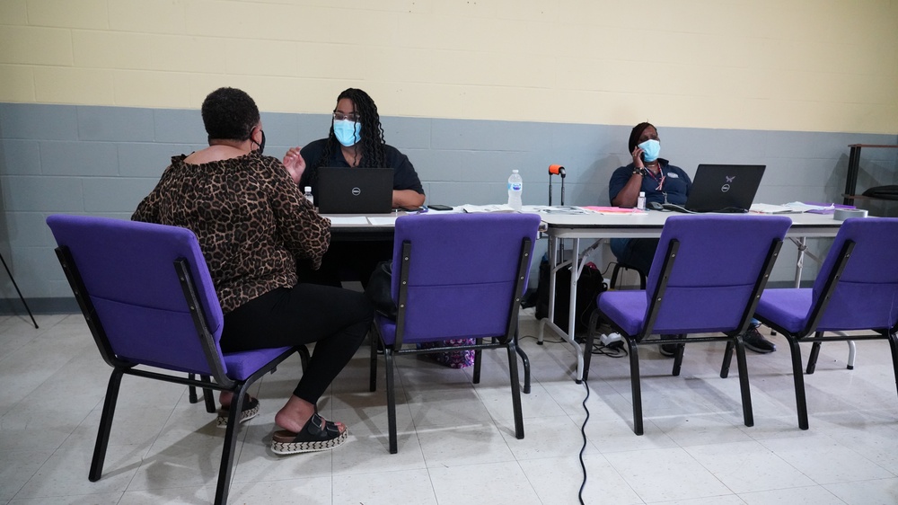 Hurricane Ida: Baton Rouge Heavenly Hope Disaster Recovery Center