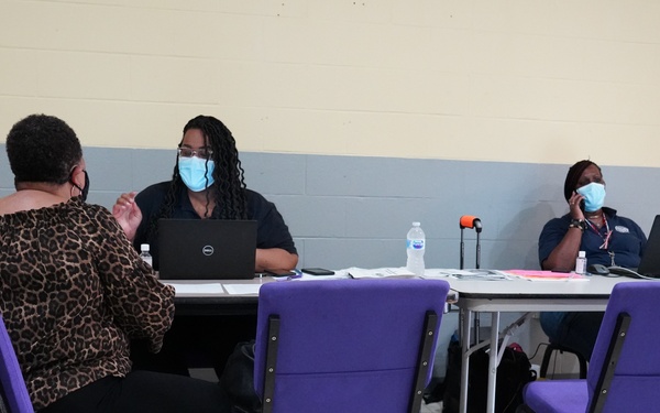 Hurricane Ida: Baton Rouge Heavenly Hope Disaster Recovery Center